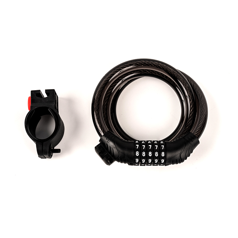 Kunci kabel Pulsator Kata Sandi 5 digit