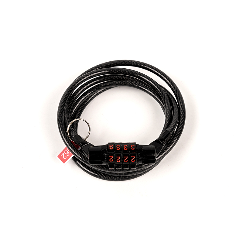 Kunci kabel baja berkode tarik dan geser 0,1kg
