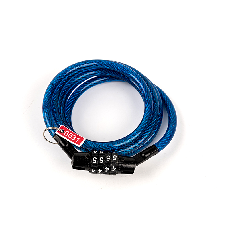 Kunci kabel baja berkode tarik dan geser 0,1kg