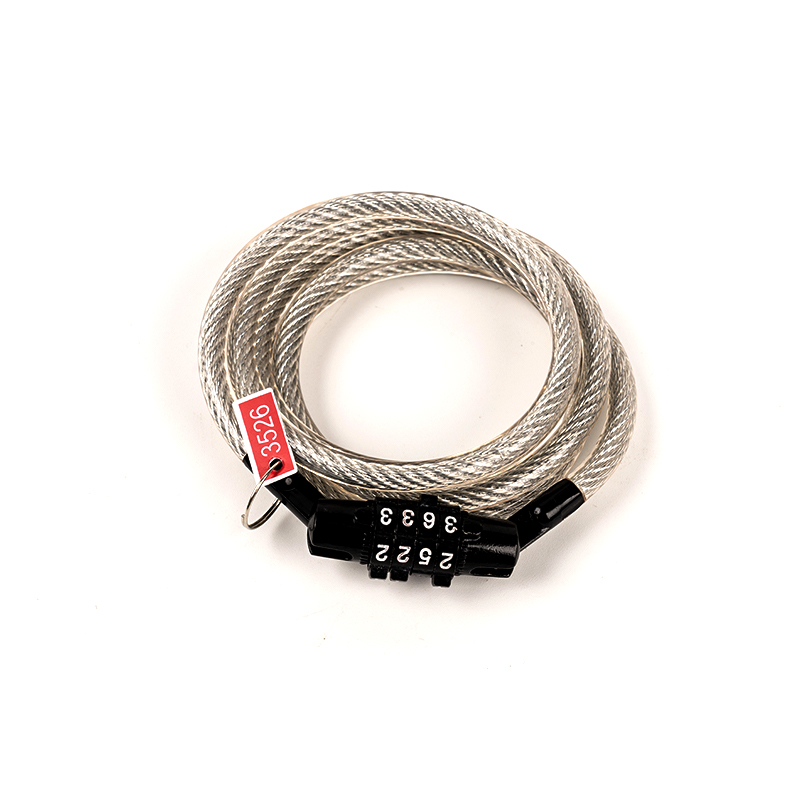 Kunci kabel baja berkode tarik dan geser 0,1kg